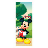 1 Adesivo Infantil P/ Porta Jbs Turma Disney Mickey Mouse Ba