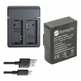 1 Ahdbt-301 + Carregador Duplo Para Gopro Hero 3 E 3+