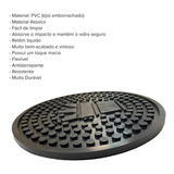 1 Apoio Balde Gelo Bar Mat + 6 Porta Copo Apoio Escorredor