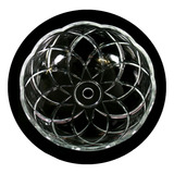 1 Bacia Bobeche Cristal Asfour 20cm Para Lustres Luminárias