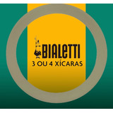 1 Borracha Cafeteira Italiana Bialetti 3 E 4 Xícaras