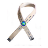 1 Cabo Flat 5 Vias X 15cm Para Aparelho De Som Sony Lbt A495