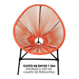 1 Cadeira Acapulco Cor Laranja 