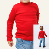 1 Camiseta Blusa Cacharrel Infantil Bebê 2 Ao 12 Anos Frio 