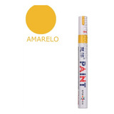  1 Caneta Pinta Pneu Carro Amarela - Marca Paint A Original 