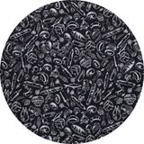1 Capa Estampada De 60cm Para Tampo Giratório De Mesa