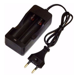 1 Carregador Duplo + 4 Bateria 18650 3.7v / 4.2v Lanterna