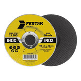 1 Disco Desbaste 4.1/2x115mm Inox Ferro