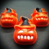 1 Forma Silicone Bwb 3 Partes Halloween 9529 Abóbora Chap