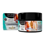 1 Gel Lipo Redutor Pote 250g Mary Life Queima De Gordura