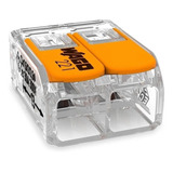 1 Kit Com 10 Unidades Conectores Para Chuveiro 221-612 Wago