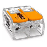 1 Kit Com 3 Unidades Conectores Para Chuveiro 221-612 Wago