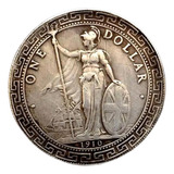 1 Magnífica Moeda U$ 1,00 Dollar Silver - 1910 Não Original