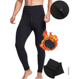 1 Meia Calça Flanelada Sem Pé Térmica Masculina Inverno Flee