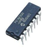 1 Microcontrolador * Pic16f630 * Pic