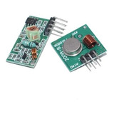 1 Módulo Rf Transmissor Receptor 433mhz Am P/ Arduino Tx Rx