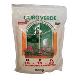 1 Ouro Verde Fertilizante Para Plantas/500 Gr N.p.k 15.15.20