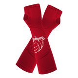 1 Par De Mangas De Braço De Vôlei, Almofadas De Vermelho M