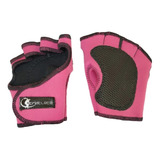 1 Par Luva Academia C/ Polegar Neoprene Média Rosa