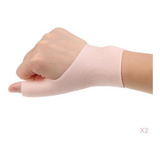 1 Par Silicone Polegar Suporte De Pulso Artrite Luva