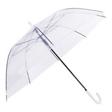 1 Paraguas Transparente Para Decoración Automática De Eventos