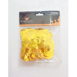  1 Pct 45g Confete Redondo Metalizado Para Balão Dourado