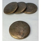 1 Peso 570 Gramas Bronze Forja Placas Unidade