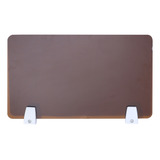 1 Placa Divisória De Mesa De Acrílico Tawny Para Uso Em