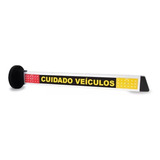 1 Sinalizador De Garagem Slim Pisca Led Vermelho E Ambar