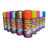 1 Tinta Temporário Spray Colorido Para Cabelos Várias Cores