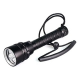 1 Tocha De Mergulho Led Ip68 5x 18650 Bateria