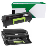 1 Toner 56fb000 + 1 Drum P/ Mx622 Mx522 Mx421 Mx521 56f0z00