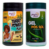 1 Turbo Power Bronze Plus + 1 Gel Pós Sol Melanina Bronze
