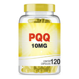 1 Un. Pqq 10mg Poderoso Antienvelhecimento Com 120 Cápsulas Sabor Sem Sabor