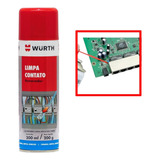 1 Unidade Limpa Contato Spray  Wurth Eletrônico 300ml