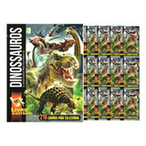1 Álbum Dinossauros E Criaturas 200 Figurinhas 40 Env 