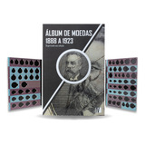 1 Álbum Para Moedas Brasil Réis Período 1888 A 1923