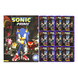1 Álbum Sonic Prime 50 Figurinhas 10 Env 