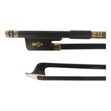 1 Arco Viola Fibra Carbono Trançado Crina Escura