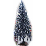 1 Árvore De Natal 220galhos 1 5 Mt Verde Musgo Branco A0033