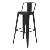 1 Banqueta Iron Tolix Com Encosto Pisom Home