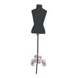 1 Base 1 Manequim Feminino Busto Costura Moda Vitrine