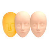 1 Base 2 Refil Rosto Treino 5d Pele Artificial Micro