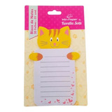 1 Bloco De Notas Animais Fofos 20 Folhas By Fiorella Sotti Cor Variados