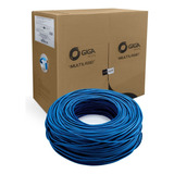 1 Bobina Cabo Par Trançado Rede cftv Azul 0 51mm Se320 Multilaser
