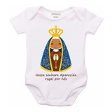 1 Body Bebê Infantil Personalizado Nossa Senhora Cód 5457