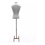 1 Busto Costureira Com Pedestal Rose Moda Bras Loja Boutique