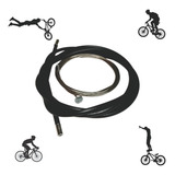 1 Cabo De Aço Inox Conduíte Freio Bike Não Enferruja Preto