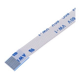 1 Cabo Flat 10 Vias 10cm Do Power Do Ps3 Slim Cech 2001a