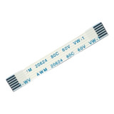 1 Cabo Flat 6 Vias X 8cm Para Touchpad Notebook Hp D030br
